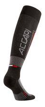 Skarpety narciarskie Accapi Touch Ski, czarne/czerwone - 1 para