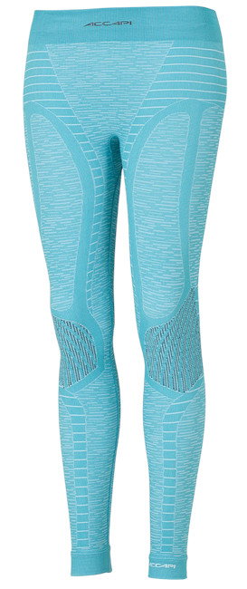 Accapi Base Layer Tights Ergocycle Long Pants Underwear Turquoise Blue Ladies