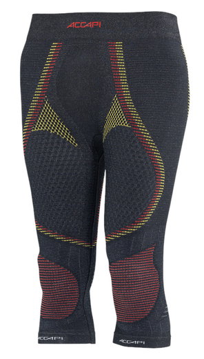 Accapi Funktionsunterwäsche Unterziehhose 3/4 Ergoracing DSV (Deutschland/Germany, warm) schwarz Kinder