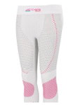 Accapi Funktionsunterwäsche Unterziehhose 3/4 Ergoracing (warm, nahtlos) weiss/hellgrau Damen