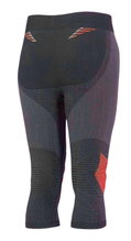 Accapi Funktionsunterwäsche Unterziehhose 3/4 Ergoracing (warm, nahtlos) anthrazitgrau/orange Herren