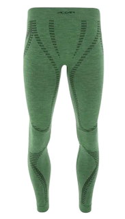 Accapi Unterziehhose Ergowool Long Pants (Merinowolle, warm) Unterwäsche grün Herren