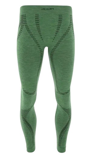 Accapi Unterziehhose Ergowool Long Pants (Merinowolle, warm) Unterwäsche grün Herren