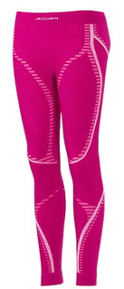 Accapi Base Layer Ergowool Long Pants (Merino Wool, Warm) Underwear Fuchsia/Pink Ladies