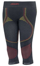 Accapi Unterziehose 3/4 Ergoracing DSV (Deutschland/Germany, warm) Unterwäsche anthrazitgrau/rot/gelb Damen