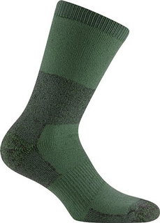 Accapi Outdoor Light Walking Socks Crew Khaki Green - 1 Pair