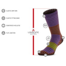 Accapi Wandersocke Crew Outdoor Light grau - 1 Paar