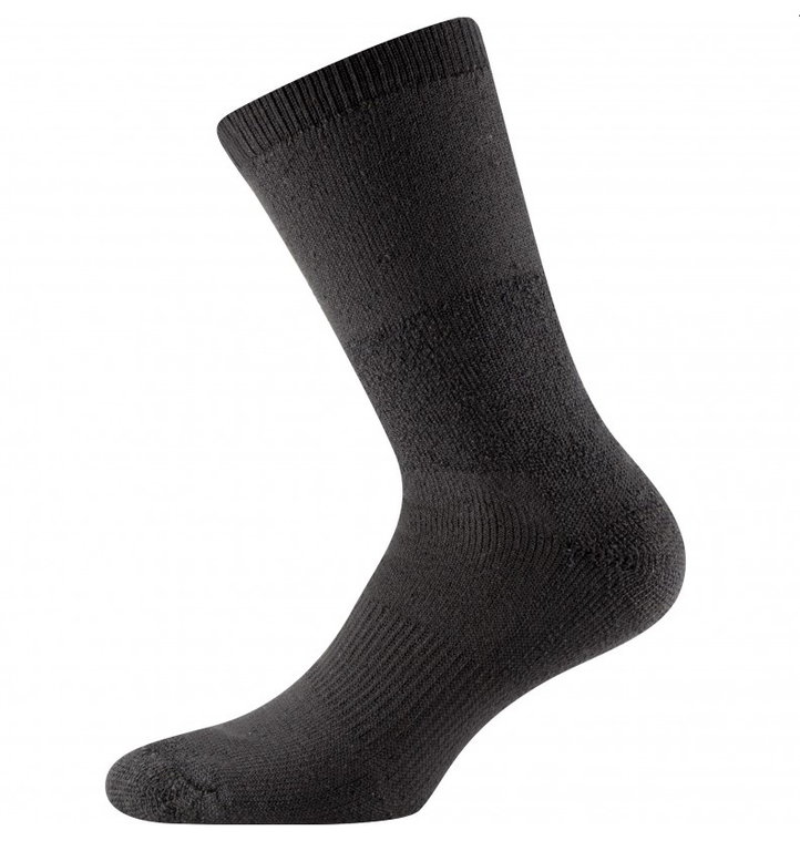 Accapi Outdoor Light Walking Socks Crew Black - 1 Pair