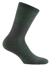 Accapi Wandersocke Crew Outdoor Merino Hydro-R khakigrün - 1 Paar