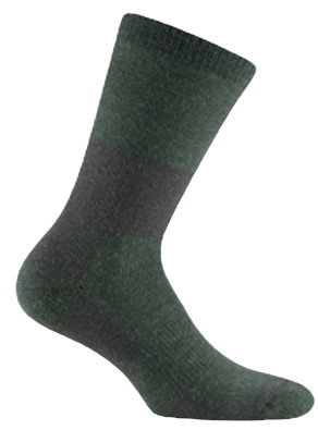 Accapi Wandersocke Crew Outdoor Merino Hydro-R khakigrün - 1 Paar