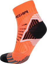 Accapi Laufsocke Quarter Running Touch orange/schwarz - 1 Paar