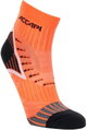Accapi Laufsocke Quarter Running Touch orange/schwarz - 1 Paar