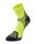 Accapi Laufsocke Quarter Trail Running fluogrün/schwarz - 1 Paar