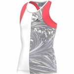 adidas Tennis-Tank aSMC weiss/grau/rot Mädchen