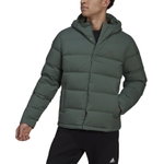 adidas Zimowa kurtka puchowa Helionic (odporna na wiatr i wodę) zielona męska