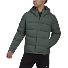 adidas Winter-Daunenjacke Helionic (wind- und wasserabweisend) grün Herren