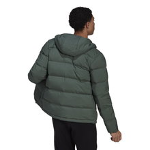 adidas Winter-Daunenjacke Helionic (wind- und wasserabweisend) grün Herren