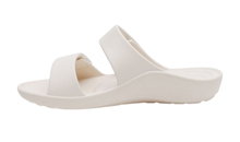 Aetrex Sandale Kaia Two Band Slide beige Damen
