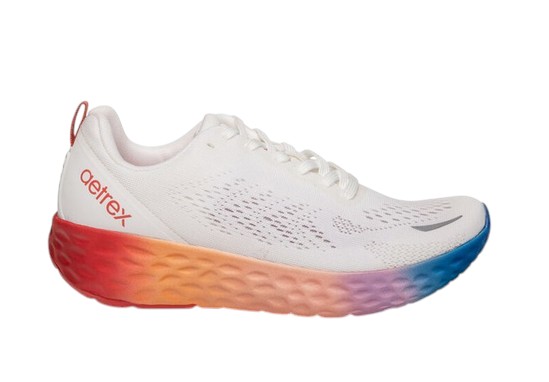 Aetrex Sneaker Danika Arch Support - weiss/ombre Damen
