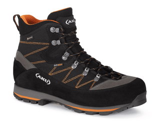 AKU Wanderschuhe Trekker Lite III Wide GTX (wasserdicht, weit) schwarz/orange Herren