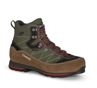 AKU Wanderschuhe Trekker Lite III GTX (Trekking, wasserdicht) grün/beige Herren