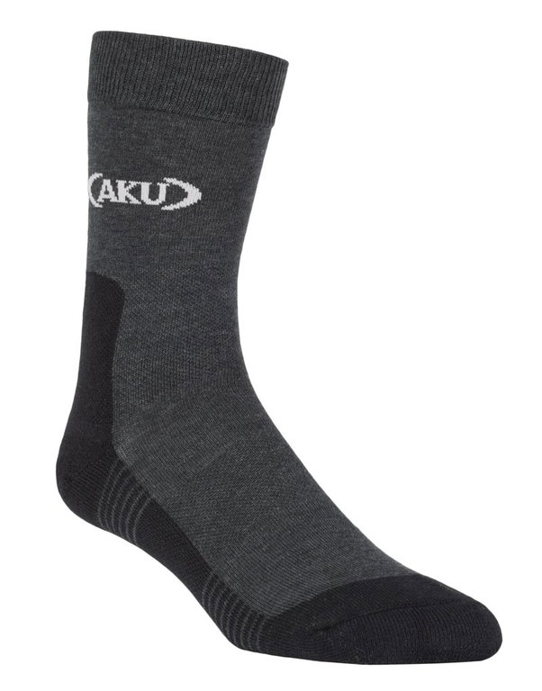 AKU Wandersocke Trekking Low (Coolmax Active) anthrazit - 1 Paar