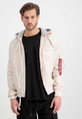 Alpha Industries Fliegerjacke MA-1 TT Custom mit Kapuze jetstreamweiss Herren