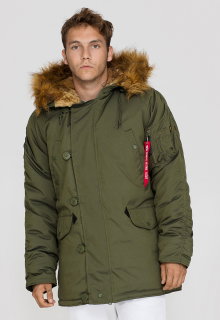 Alpha Industries Winter Jacket Explorer dark green Men
