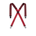 Arcade Hosenträger Jessup Plaid rot/schwarz