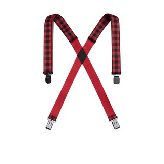 Arcade Braces Jessup Plaid red/black
