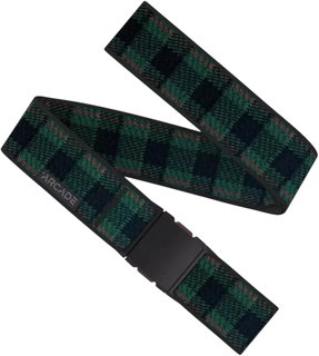 Arcade Belt Plaid emerald green