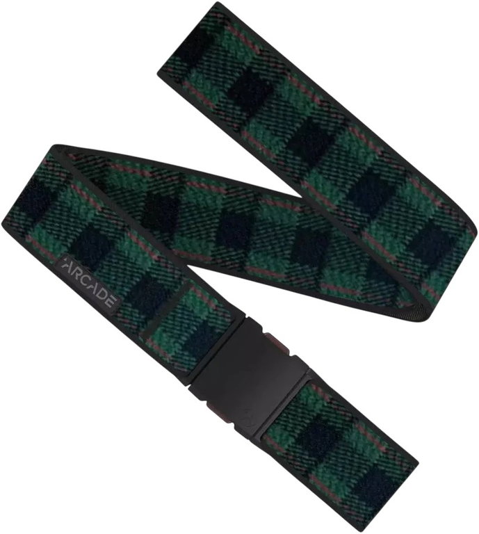 Arcade Gürtel (Belt) Plaid emeraldgrün