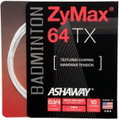 Ashaway Badmintonsaite Zymax 64 TX weiss 10m Set