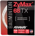 Ashaway Badmintonsaite Zymax 68 TX weiss 10m Set