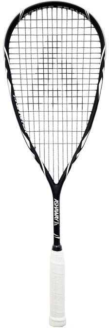 Ashaway Squashschläger Powerkill Meta XBC 135g/kopflastig schwarz - besaitet -