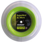 Ashaway Squashsaite Super Nick XL Micro gelb 110m Rolle