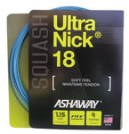 Ashaway Squash String UltraNick 18 blue 9m Set