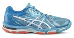 Asics Volleyballschuhe Gel Volley Elite 3 blau Damen