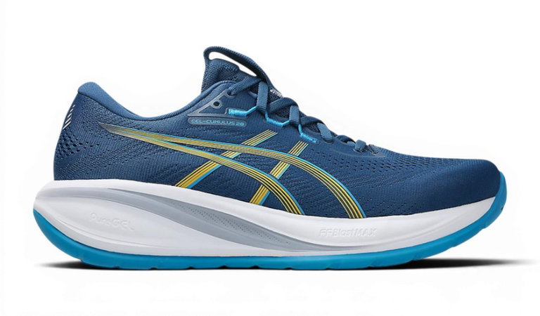 Asics Gel Cumulus 28 Running Shoes (Cushioning) Dark Blue Men's