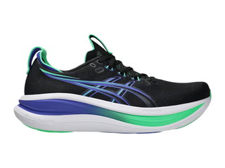 Asics Laufschuhe Gel Nimbus 28 (Dämpfung) schwarz/kobaltblau Herren