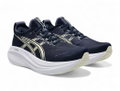 Asics Laufschuhe Gel Nimbus 27 (Dämpfung) dunkelblau/vanilla Herren