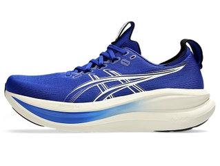 Asics Laufschuhe Gel Nimbus 28 (Dämpfung) blau/cremeweiss Herren
