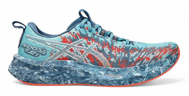 Asics Laufschuhe Gel Noosa Tri 16 (Leichtigkeit) hellblau/orange Herren