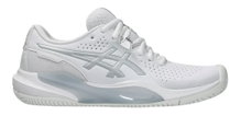 Asics Tennis Shoes Gel Challenger 15 Clay/Sand Court (Cushioning) White/Silver Ladies