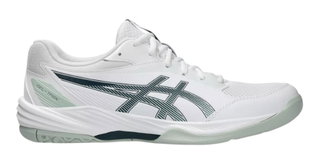 Asics Hallen-Indoorschuhe Gel Task 4 (Volleyball) weiss/teal Herren