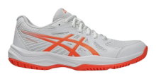 Asics Indoor Court Shoes Upcourt 6 white/coral ladies