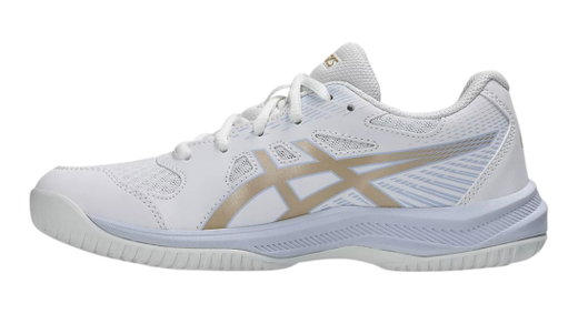 Asics Hallen-Indoorschuhe Upcourt 6 GS (Grundschule) weiss/champagne Kinder