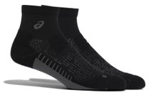 Asics Laufsocke Performance Run Quarter schwarz/grau - 1 Paar