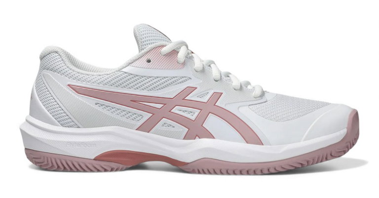 Asics Tennis Shoes Game FF Clay/Sand Court White/Pink Ladies