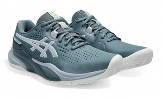 Asics Tennisschuhe Gel Challenger 15 Clay/Sandplatz (Dämpfung) graublau Herren